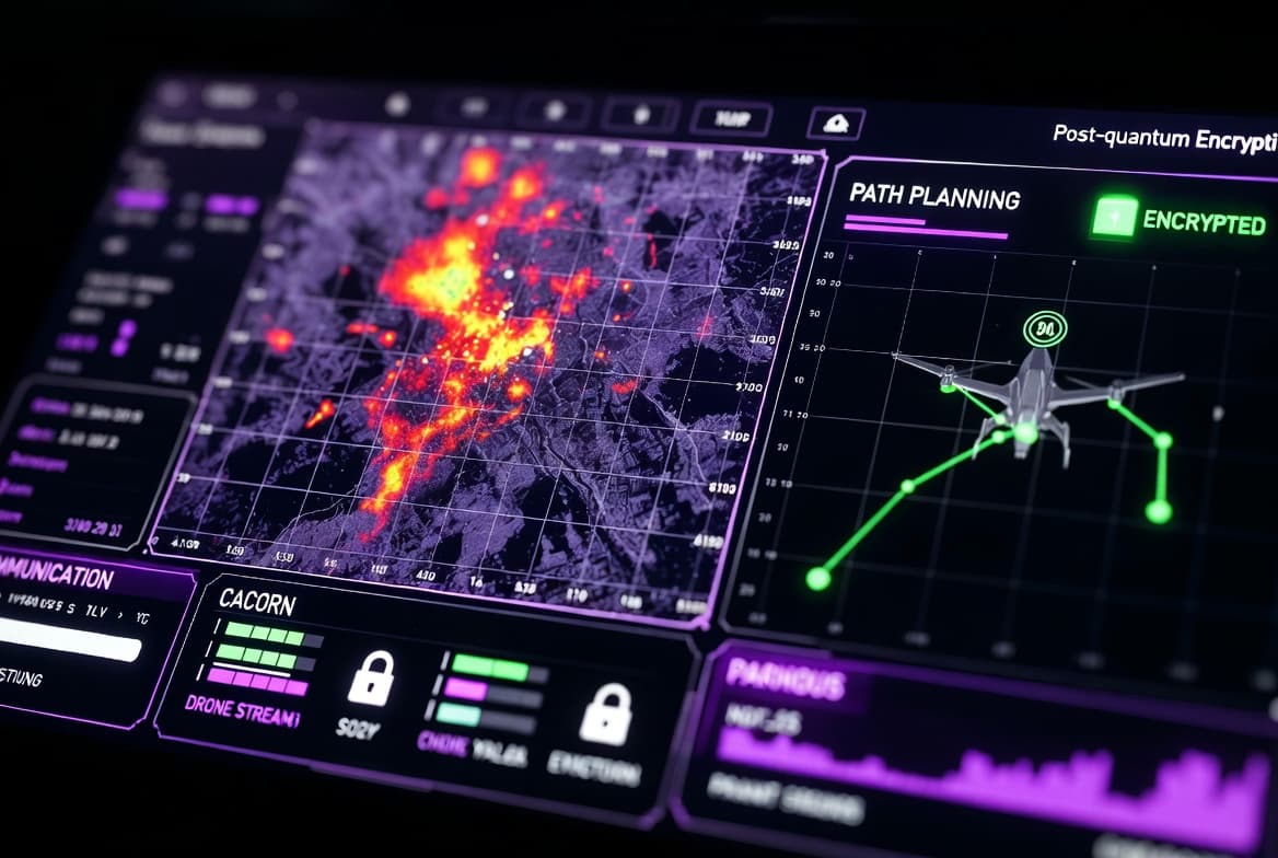 Post-quantum encrypted operator console.